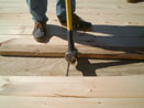 Log Cabin Kit Construction in Maine Step 4